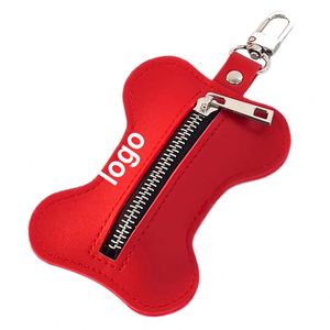 Dispensador de Bolsas para Excrementos de Perro en Forma de Hueso, Bolsa de Almacenamiento para Paseos de Mascotas, Producto Promocional para Mascotas - Product Image 1