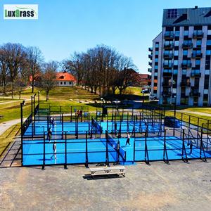 La Chine Équipement de court de padel panoramique portable personnalisé court de <span class=keywords><strong>tennis</strong></span> intérieur à vendre - Product Image 3