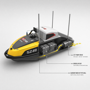 SZ40 Kohlefaser-Jetpumpen-<span class=keywords><strong>Trimaran</strong></span> Online Wasserqualitätsüberwachung Unbemanntes Oberflächenfahrzeug - Product Image 3