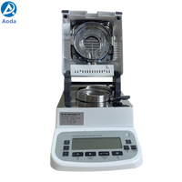 Medidor de Humedad Rápido para Granos Aoda AD-610A, Halógeno, 120g, Precisión 0.01%, Salida de Datos RS232, Pantalla LCD, Parada Automática para Alimentos y Piensos
