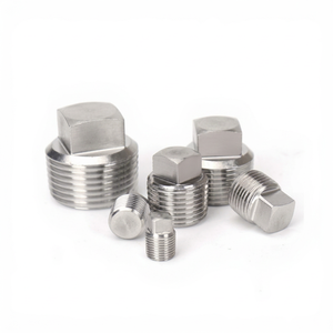 Tapón hexagonal de latón para tubería, con rosca, para fontanería - Product Image 2