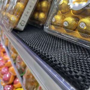 Doublure d'étagère non adhésive à forte adhérence pour armoires <span class=keywords><strong>de</strong></span> <span class=keywords><strong>cuisine</strong></span> réfrigérateurs revêtement d'étagère à fruits <span class=keywords><strong>de</strong></span> supermarché grille en PVC <span class=keywords><strong>tapis</strong></span> antidérapants - Product Image 2