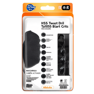 Foret hélicoïdal HSS TA1055, série courte noire, forets HSS-Co - Product Image 2