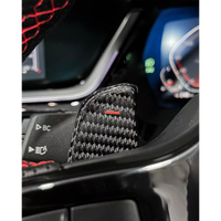 Convient pour le volant de la série bmw g pour mettre à niveau F30 F10 M3 M5 M6 M2 M4 X5 X6 G30 G20 G38 G31 Volant en carbone en cuir personnalisé