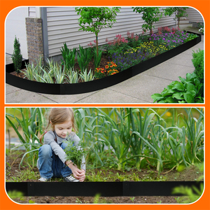 ขอบสวนเหล็กคอร์เทน10นิ้วขอบโลหะยืดหยุ่นสำหรับยกเตียงดอกไม้กลางแจ้ง - Product Image 6