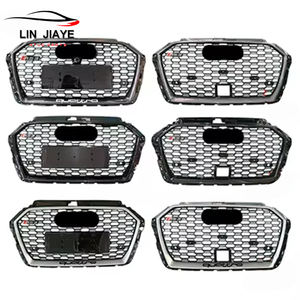 Grille <span class=keywords><strong>de</strong></span> pare-chocs avant <span class=keywords><strong>de</strong></span> haute qualité pour <span class=keywords><strong>Audi</strong></span> <span class=keywords><strong>A3</strong></span> 2017-2020 modifiée en matériau ABS en nid d'abeille <span class=keywords><strong>de</strong></span> calandre RS3 - Product Image 5