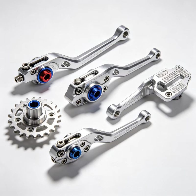 High Precision CNC Machined Motorcycle Modified