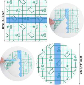 医療用クラスI防水接着PU包帯 透明ストレッチタトゥーアフターケア保護フィルムドレッシング創傷被覆材 CE - Product Image 2