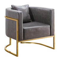 Meubles de beauté modernes de luxe canapés de réception pour salons de manucure chaises d'attente pour salons de coiffure
