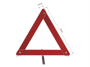 Triángulo de advertencia de seguridad plegable para averías en la carretera Viento probado con el caso Triángulo de advertencia del automóvil - Product Image 4