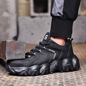 <span class=keywords><strong>Scarpe</strong></span> Antinfortunistiche YIZHONCO con Tomaia in Rete, Punta in Acciaio, Suola Leggera Ammortizzante, Stile Sportivo e Confortevole - Product Image 2