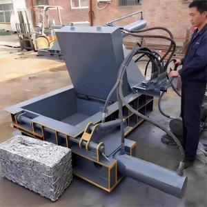 Compacteur Métallique Mobile Portable pour le Recyclage des Métaux, Machine Hydraulique pour la Démolition de Carrosseries KPW-81-160T - Product Image 1