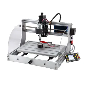 DIY desktop 3018 Pro CNC Router Machine All Aluminum Frame with Limit switch for PCB PVC Wood Acrylic Carving