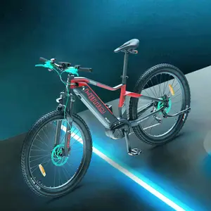 EU/Uk Warehouse Dropshipping 48V 10Ah Electric Bicycle 27.5 inch Mid-drivr Motor Mountain Electric Bike