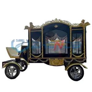 Popüler antika at çizilmiş arabası geleneksel at çizilmiş cenaze arabası amerikan cenaze elektrikli at ocak