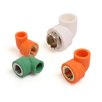 Adaptateur coudé à filetage femelle Ppr raccord de tuyau de plomberie Ppr accessoires d'alimentation en eau Ppr