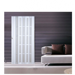 Persiennes en plastique imperméable pour porte d'accordéon <span class=keywords><strong>acoustique</strong></span> pour portes de salle de bains - Product Image 3