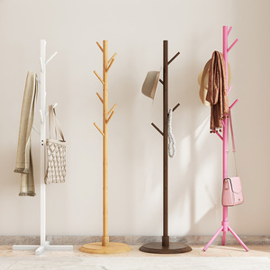 <span class=keywords><strong>Porte</strong></span>-<span class=keywords><strong>manteau</strong></span> en bambou massif moderne avec 8 crochets, <span class=keywords><strong>arbre</strong></span> de hall d'exposition pour vêtements, chapeaux et sacs, armoire autoportante - Product Image 6