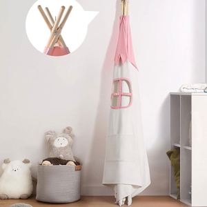 Tente de camping pop-up pour enfants, château de princesse, yourte, tipi indien, maison de jeu pour garçons et filles, très populaire - Product Image 4