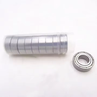 Bantalan Bola Miniatur 687zz 7*14*5mm Bantalan Mini Pelindung Logam untuk Kipas Angin Plafon