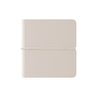 Archivalpro PP 3/3,5/4 Zoll Niedliches, zartes Milchkaffee-Ringbuch Fotoalbum 25 Seiten UV-bedruckt für Sammelkarten