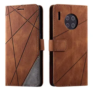 Newly Luxury Business Style PU leather Magnetic Flip phone case with card slot phone case book For Redmi K40