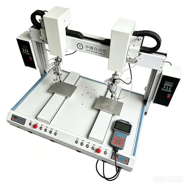 Precision CNC Automatic Soldering Machine Lead Free Robot for LED Lighting Manufacturing