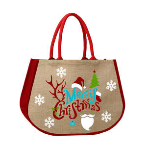 Custom Printed Jute Tote <b>Bag</b> with Manufacturer of India Kolkata West Bengal Cheap Price Nice Printing High Quality Product - Product Image 5