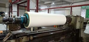 Yüksek Dayanımlı Endüstriyel Poliüretan PU Rulo Kauçuk Kaplamalı Konveyör Tahrikli Rulo Konveyör - Product Image 5