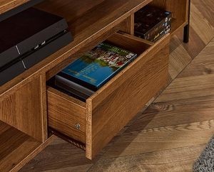 MAYHOME Modular <strong>TV</strong> Television Storage Cabinet <strong>Unit</strong>, <strong>Brown</strong> - Product Image 5