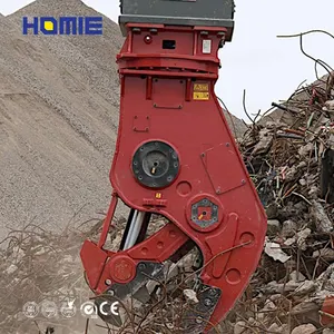 Concrete Crusher Machine For Demolition Building Excavator Hydraulic Pulverizer