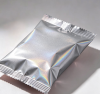 Pigment de revêtement métallique holographique gris mat GUANZUN en vrac, poudre de 5 à 100 microns pour sérigraphie et arts graphiques
