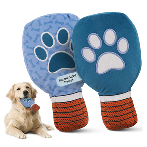 Giocattolo per Cani Pickleball Personalizzabile all'Ingrosso, Divertente Racchetta in <span class=keywords><strong>Peluche</strong></span> con Suono, Regalo di Compleanno per Cuccioli, per Gioco Interattivo e Pulizia dei Denti - Product Image 1
