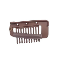 Accessoires de cheveux pinces à perruque 3.6cm avec épingle à cheveux épingle à cheveux postiches Snap-Comb pinces à perruque avec peigne en caoutchouc pinces à pression pour perruque