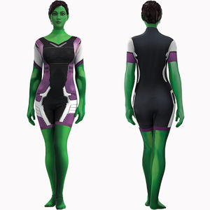 Venta caliente músculo impreso verde gigante <span class=keywords><strong>Hulk</strong></span> mono Halloween juego Cosplay Zentai gigante disfraz <span class=keywords><strong>para</strong></span> niños y hombres TV película disfraces - Product Image 3