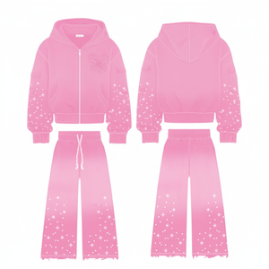 ชุดสเวตเตอร์แบบสวมหัวสำหรับผู้หญิงเสื้อสเวตเตอร์แฟชั่นสำหรับฤดูใบไม้ผลิ - Product Image 1