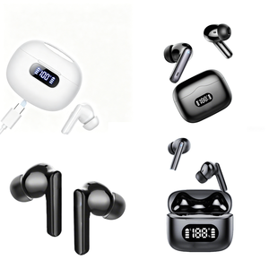 Écouteurs sans fil stéréo avec affichage LED, ajustement confortable, casque TWS intra-auriculaire pour <span class=keywords><strong>iPhone</strong></span> Android, produits tendance 2026, nouveauté - Product Image 1
