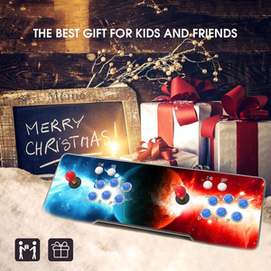 Mới <span class=keywords><strong>Retro</strong></span> Pandora hộp trò chơi Arcade giao diện điều khiển 3D phiên bản 36800 Trò chơi Hỗ trợ kết nối có dây cho FC GB <span class=keywords><strong>Android</strong></span> GBC MD SFC định dạng - Product Image 3