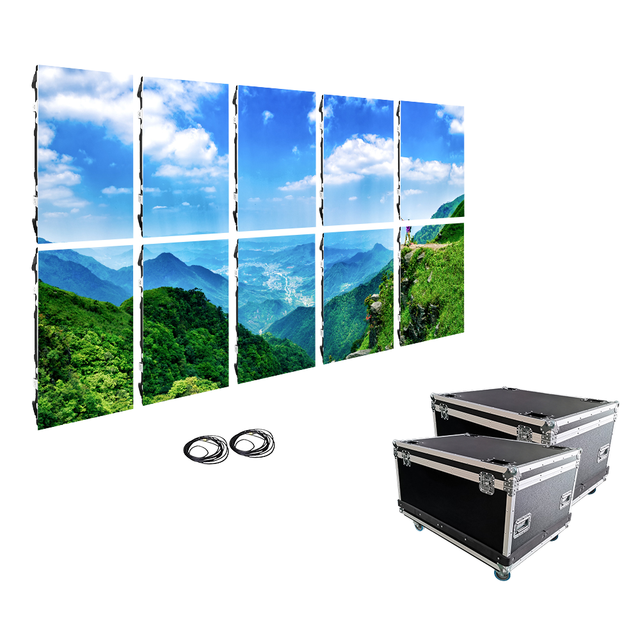 Indoor/Outdoor Rental LED Display Screen-Lightweight High Brightness 8K Resolution IP65 Waterproof Seamless Design Stage 5 Year