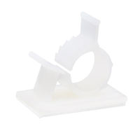 Pince de fixation industrielle pour câbles électriques, organiseur de fils en plastique, support de gestion de câbles 18,8*32mm