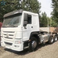 Дешевые б/у Тракторные грузовики SINOTRUK 420HP Sinotruk Howo 6x4 на продажу