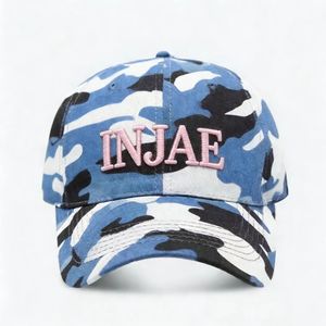 Gorra de Béisbol INJAE con Bordado de Camuflaje, Ajustable, para Hombre y Mujer, Estilo Urbano, Protección Solar para Actividades al Aire Libre - Product Image 4