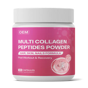 Integratore per la Salute del Cuore con Etichetta Privata OEM, Polvere di Peptidi Multi Collagene - Product Image 1