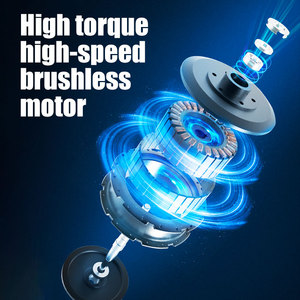 13Mm Thép Tự Làm Công Nghiệp Điện Tác Động Khoan Đặt 21V Không Dây Tuốc Nơ Vít Hỗ Trợ OEM Phù Hợp Với Furadeira Parafusadeira - Product Image 5