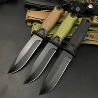 Strongarm Jagdmesser Camping Survie Chasse Couteau Nylon Gaine Ceinture Droite Lame Fixe Couteau Tactique