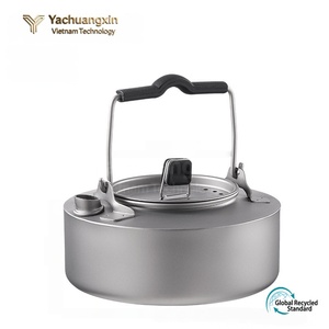 Marmite de camping en aluminium avec couvercle et poignée pour la cuisson en extérieur, 1 pièce, utilisable en toutes saisons - Product Image 6
