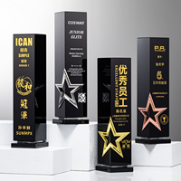 Trophée en cristal personnalisé pour tournoi sportif |   Récompense annuelle d'entreprise |   Gravure personnalisée |   Cadeaux d'entreprise