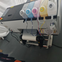 Imprimante et Laminateur Combinés A3 UV DTF 2-en-1 Entièrement Automatiques à Têtes Epson, Enrouleur-Rouleau, Encre Multicolore, Nouveau, Garantie 1 An