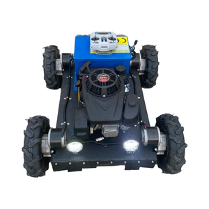 Tondeuse à fléaux agricole télécommandée de type tracteur, moteur à essence 196cc 9HP de qualité industrielle certifiée CE - Product Image 1