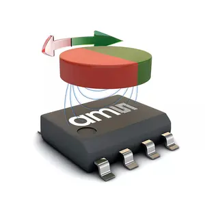 AS5047P 14-Bit On-Axis Magnetic Rotary Position Sensor with 12-Bit Decimal and Binary Incremental Pulse Count